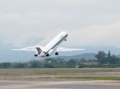 Último vuelo de Alitalia VLCFCO