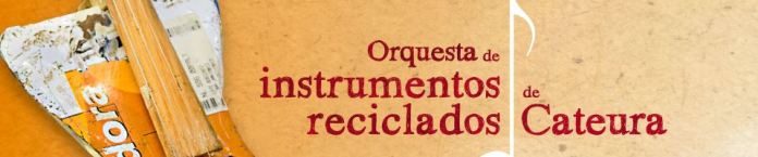Instrumentos reciclados de la orquesta de Cateura